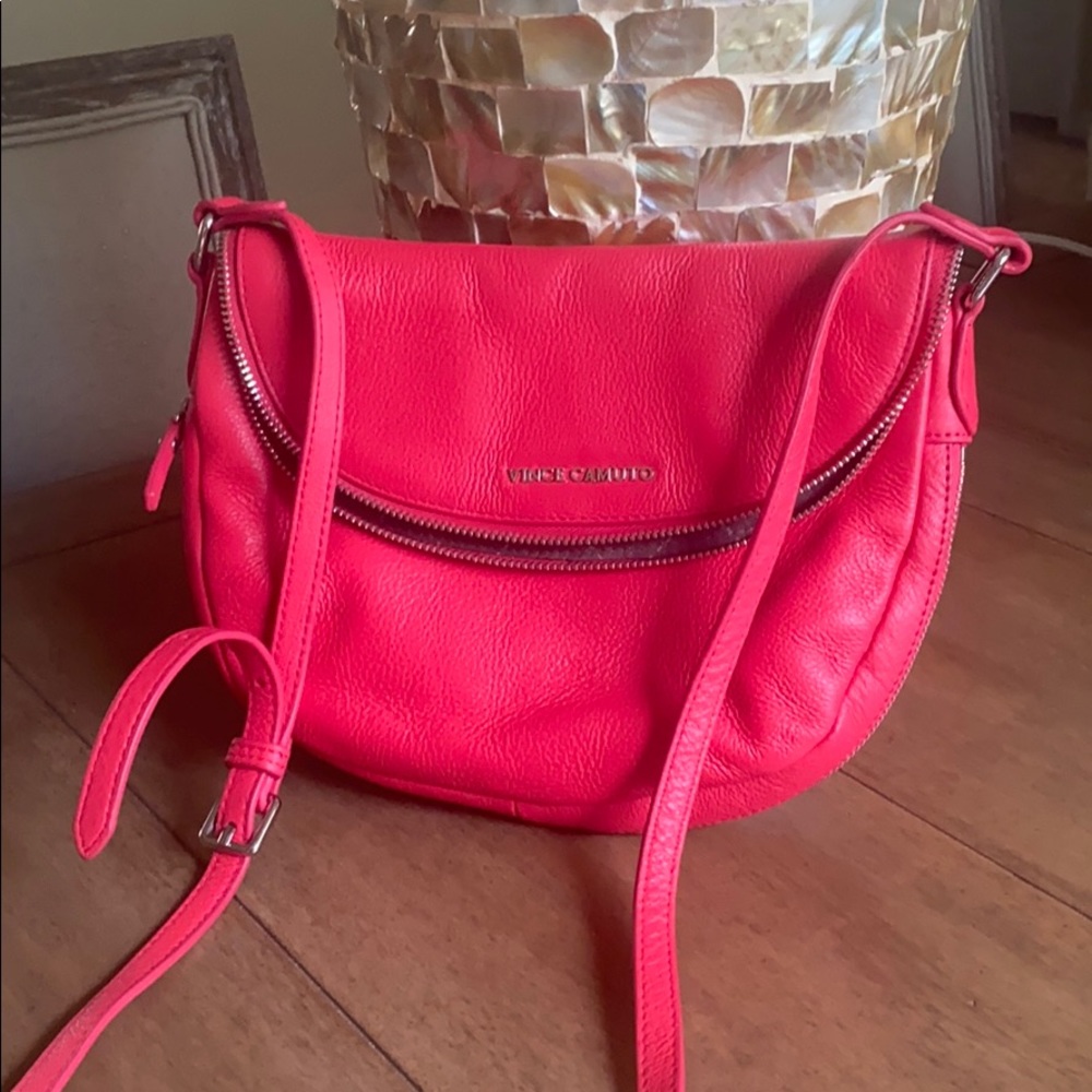 Vince Camuto Crossbody Purse - Coral Pink